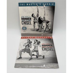 The Masters Hammer & Chisel Workout DVD Lot Cardio and Deluxe Workouts